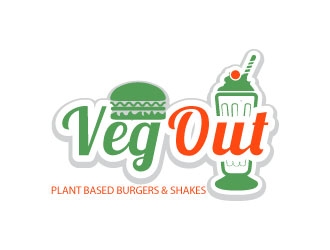 Veg Out  logo design by uttam