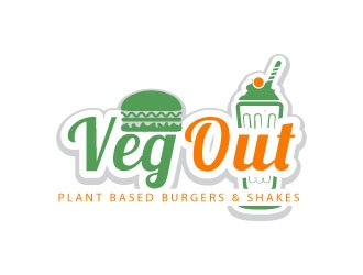 Veg Out  logo design by uttam