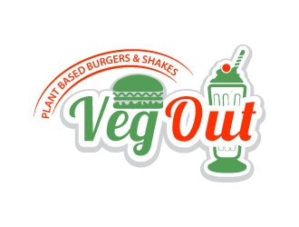 Veg Out  logo design by uttam