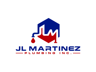 JL MARTINEZ PLUMBING INC. logo design by pakderisher