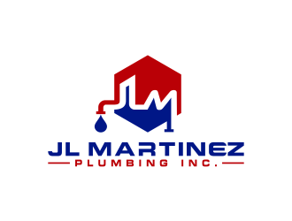 JL MARTINEZ PLUMBING INC. logo design by pakderisher