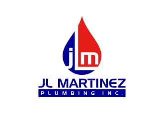 JL MARTINEZ PLUMBING INC. logo design by pakderisher