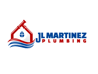 JL MARTINEZ PLUMBING INC. logo design by schiena