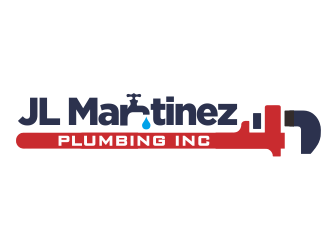 JL MARTINEZ PLUMBING INC. logo design by YONK