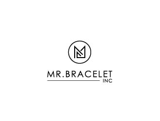 Mr.Bracelet Inc. logo design by my!dea