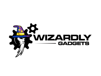 Wizardly Gadgets logo design by schiena