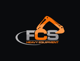 FCS Heavy Equipment logo design by Mahrein
