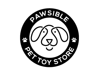 Pawsible logo design by Bunny_designs