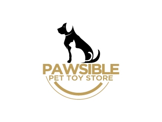 Pawsible logo design by Erasedink