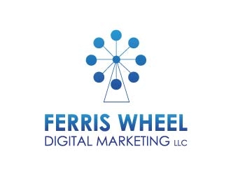 Ferris Wheel Marketing LLC logo design by Erasedink