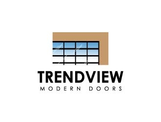 TrendView Modern Doors logo design by Erasedink