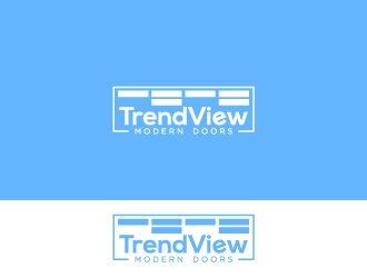 TrendView Modern Doors logo design by Remok