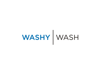 Washy wash logo design by enilno