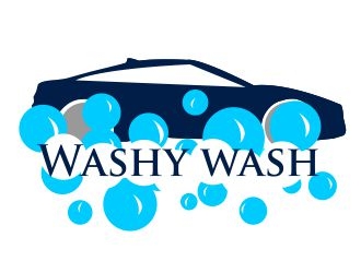 Washy wash logo design by ElonStark