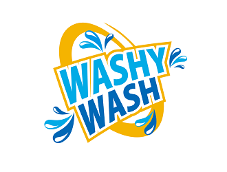 Washy wash logo design by coco
