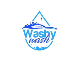 Washy wash logo design by Rock