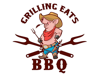 Grilling Eats logo design by Optimus