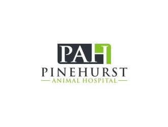 Pinehurst Animal Hospital logo design by bricton