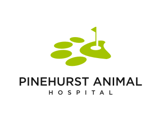 Pinehurst Animal Hospital logo design by enilno