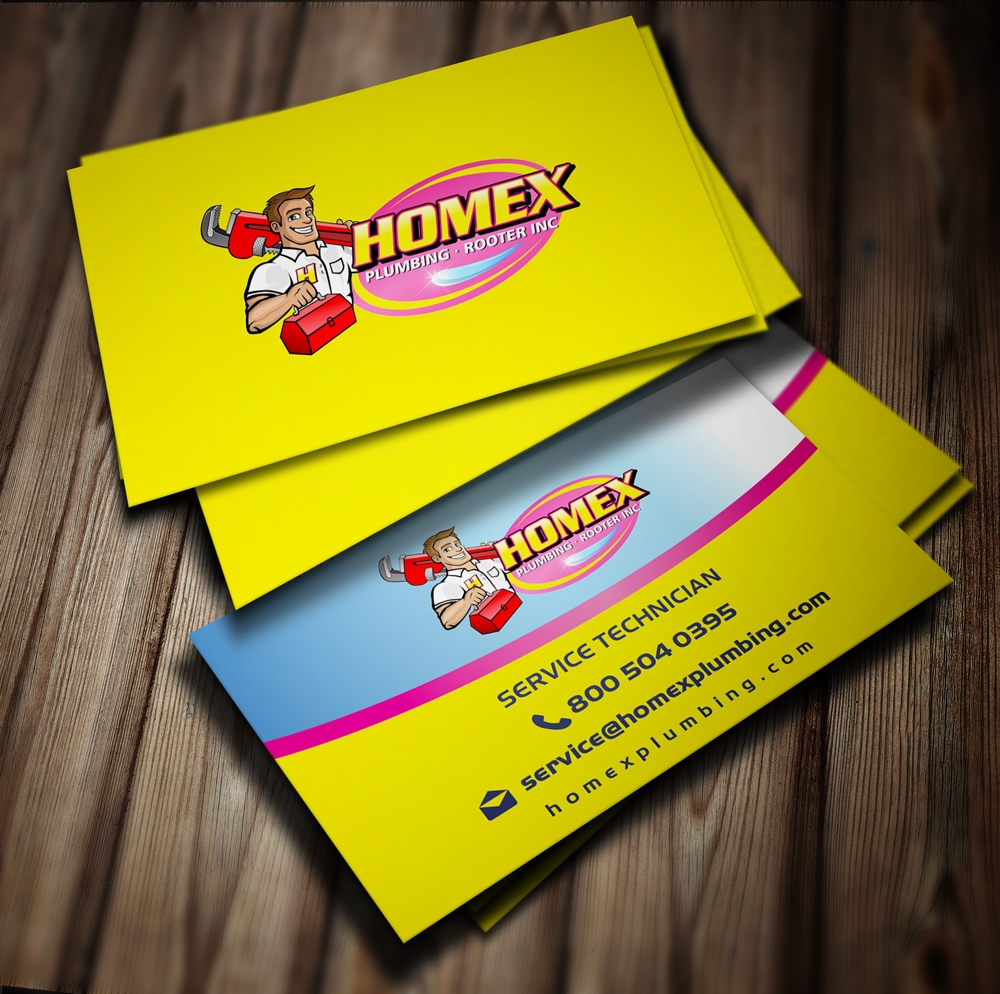 Homex pluming · rooter inc logo design by corneldesign77
