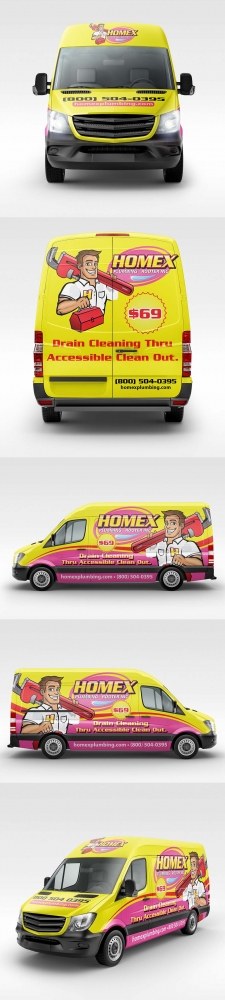 Homex pluming · rooter inc logo design by mattlyn