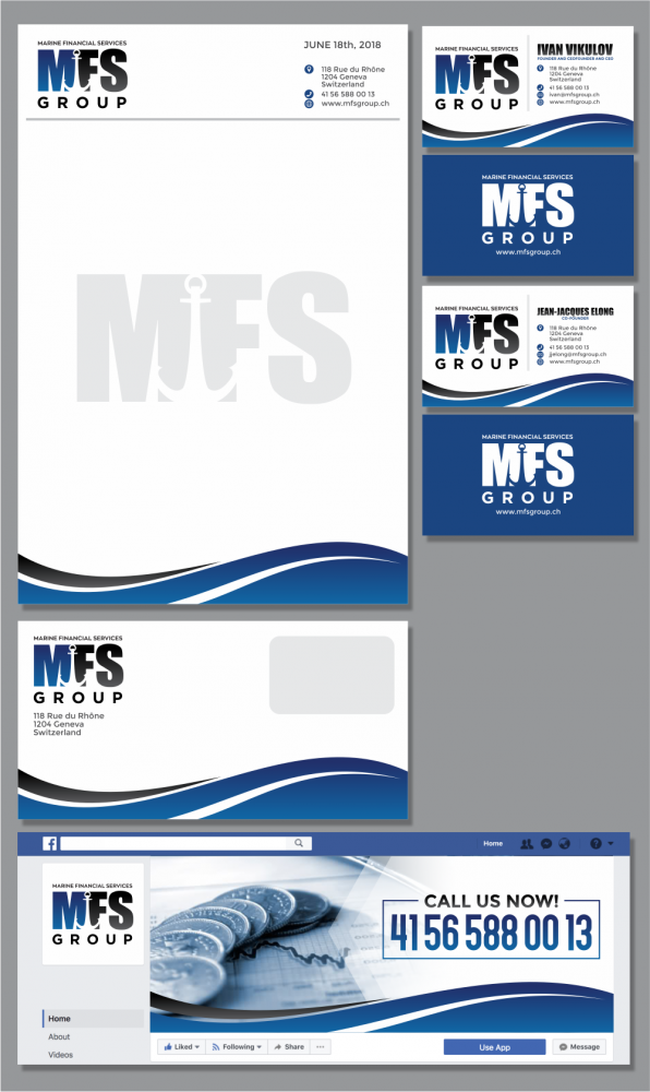 MFS Group  logo design by mutafailan
