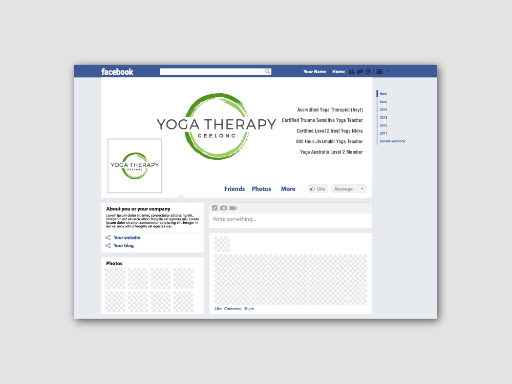 Yoga Therapy Geelong logo design by labo