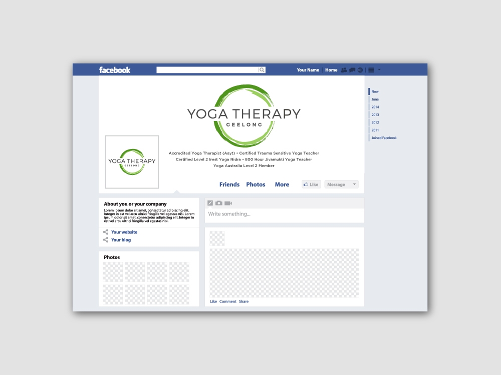 Yoga Therapy Geelong logo design by labo