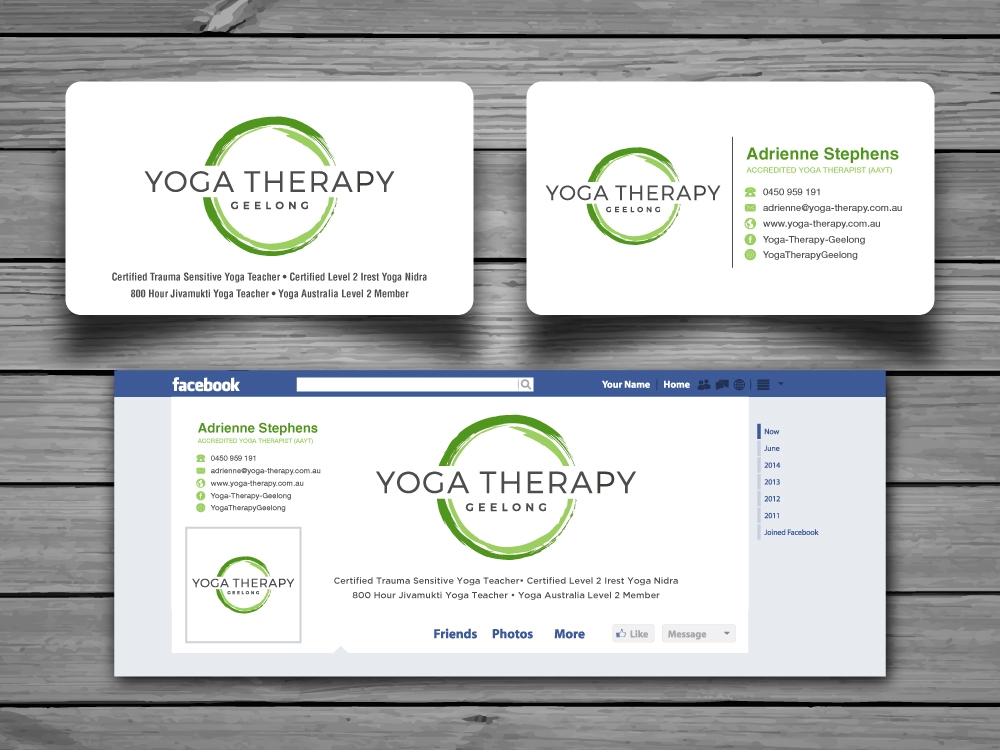 Yoga Therapy Geelong logo design by labo