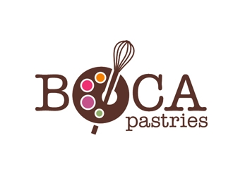 Boca Pastries logo design by Foxcody