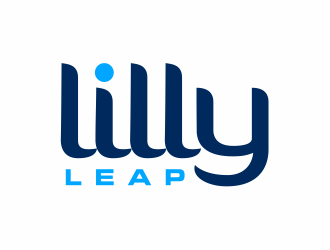 lilly leap logo design by mutafailan