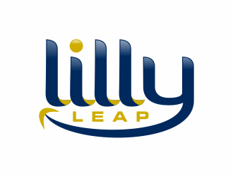 lilly leap logo design by mutafailan