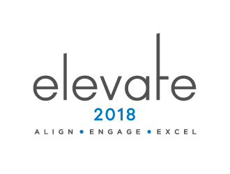 Elevate 2018 logo design by spiritz