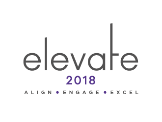 Elevate 2018 logo design by spiritz