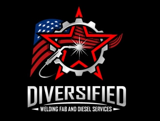 Diversified Welding Fab and Diesel services  logo design by Coolwanz