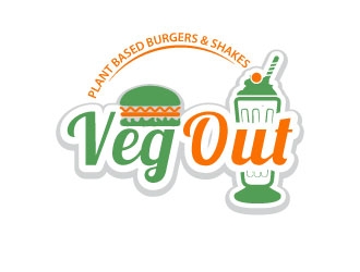 Veg Out  logo design by uttam