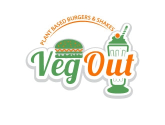 Veg Out  logo design by uttam
