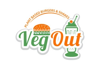 Veg Out  logo design by uttam