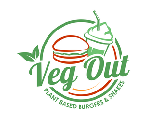 Veg Out  logo design by haze