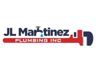 JL MARTINEZ PLUMBING INC. logo design by YONK