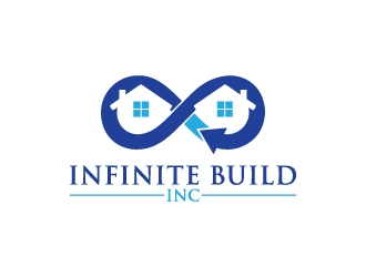 Infinite Build Inc logo design by dhika