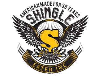 Shingle Eater Inc logo design by logoguy