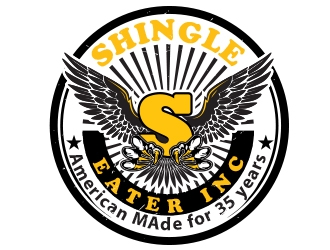 Shingle Eater Inc logo design by logoguy