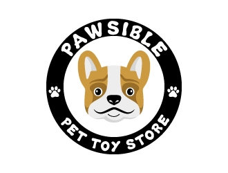 Pawsible logo design by Bunny_designs