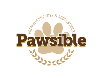 Pawsible logo design by kunejo