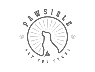 Pawsible logo design by excelentlogo