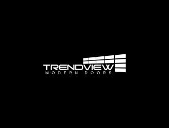 TrendView Modern Doors logo design by nDmB