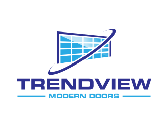 TrendView Modern Doors logo design by keylogo
