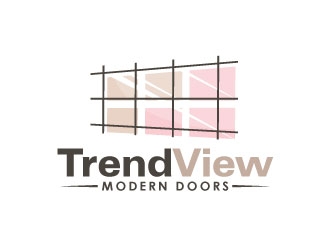 TrendView Modern Doors logo design by sanworks