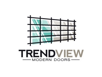 TrendView Modern Doors logo design by sanworks